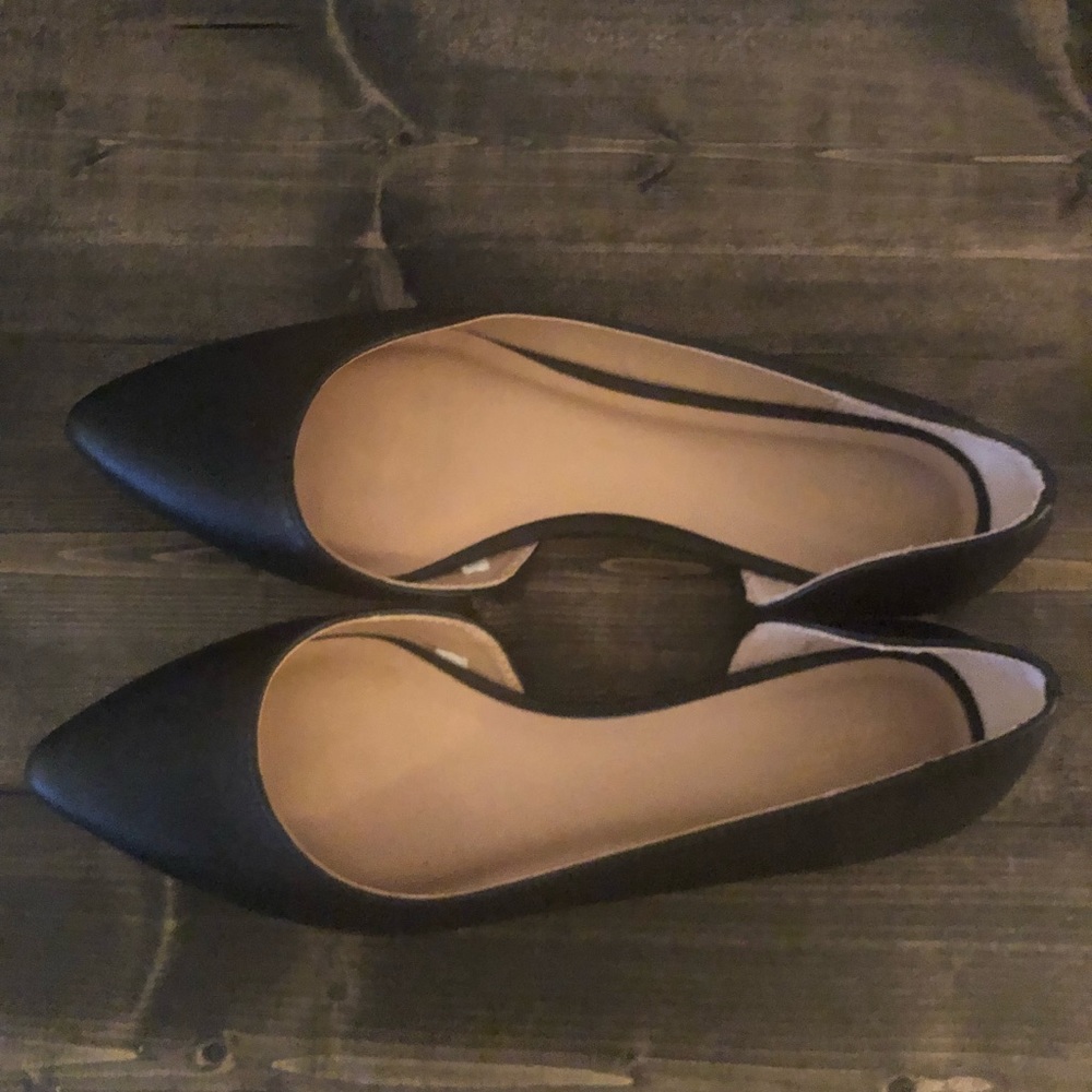 Black flats